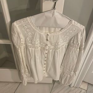 White love shack fancy blouse. Great condition. Barely worn.